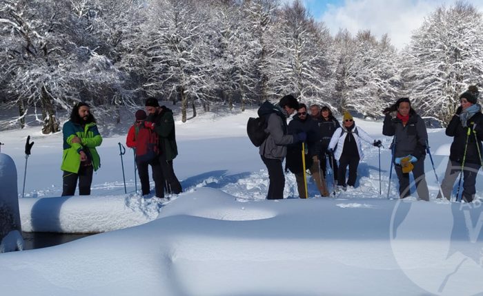 ciaspolate famiglia abruzzo