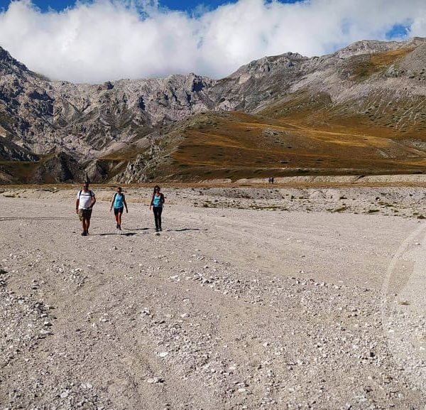 trekking con cani abruzzo