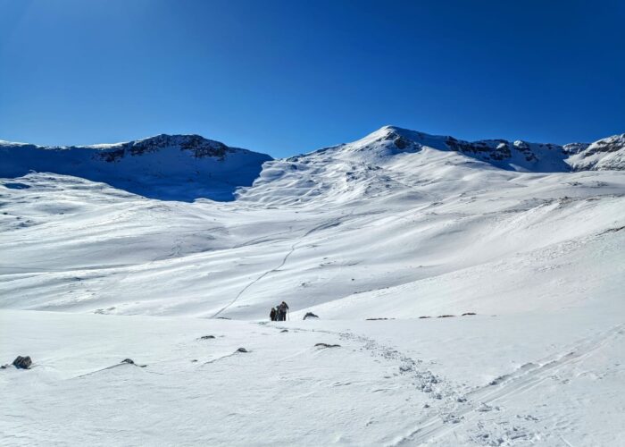 ciaspolate abruzzo trekking più giorni