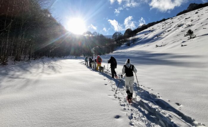 Ciaspolata roccaraso